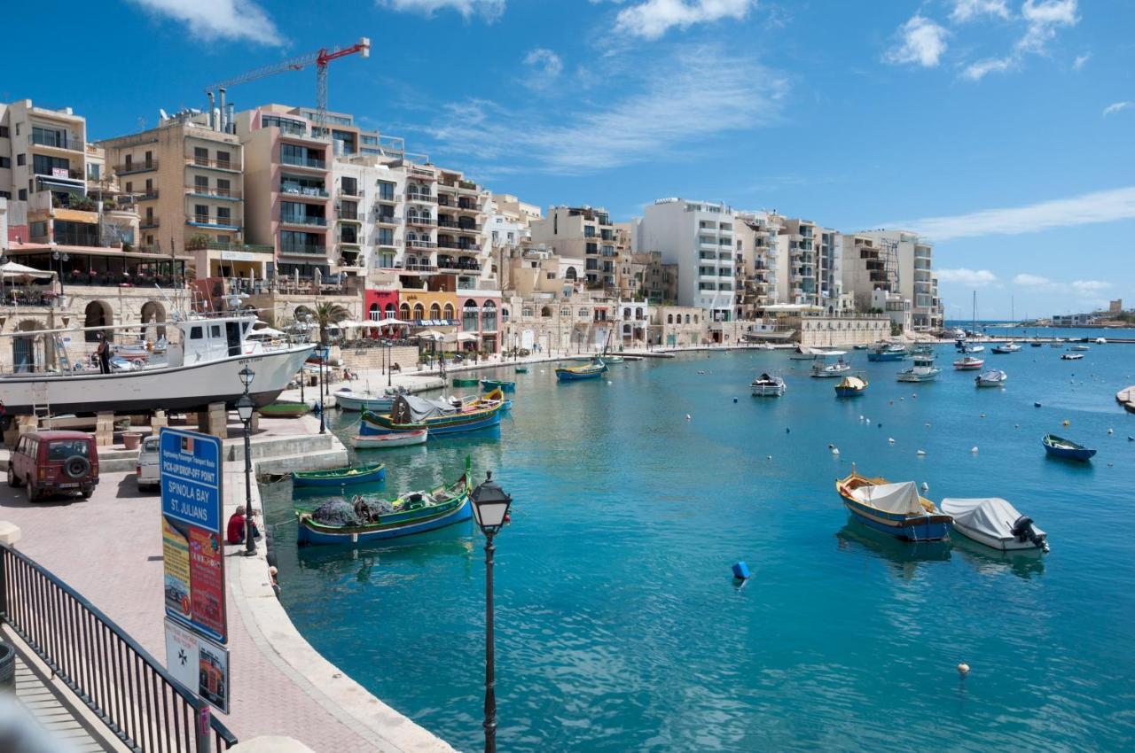 Modern 2 Bedroom Maisonette In Central Sliema Exteriér fotografie