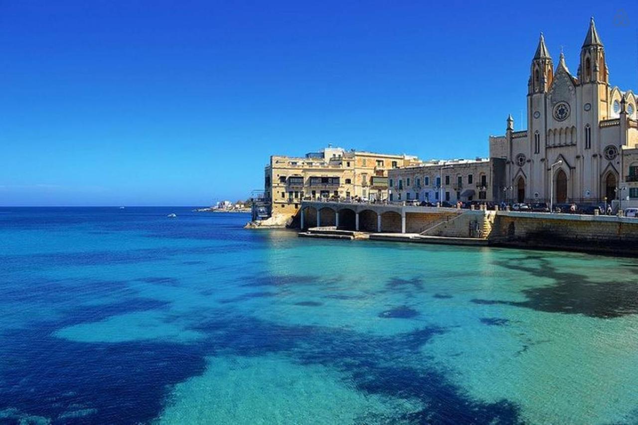 Modern 2 Bedroom Maisonette In Central Sliema Exteriér fotografie